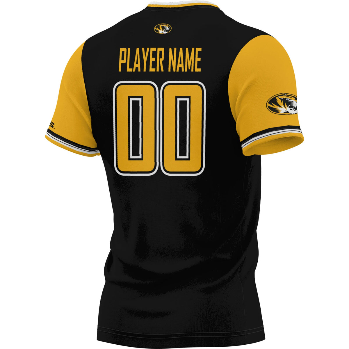 Missouri Tigers GameDay Greats NIL Pick-A-Player Lightweight Softball Jersey - Black