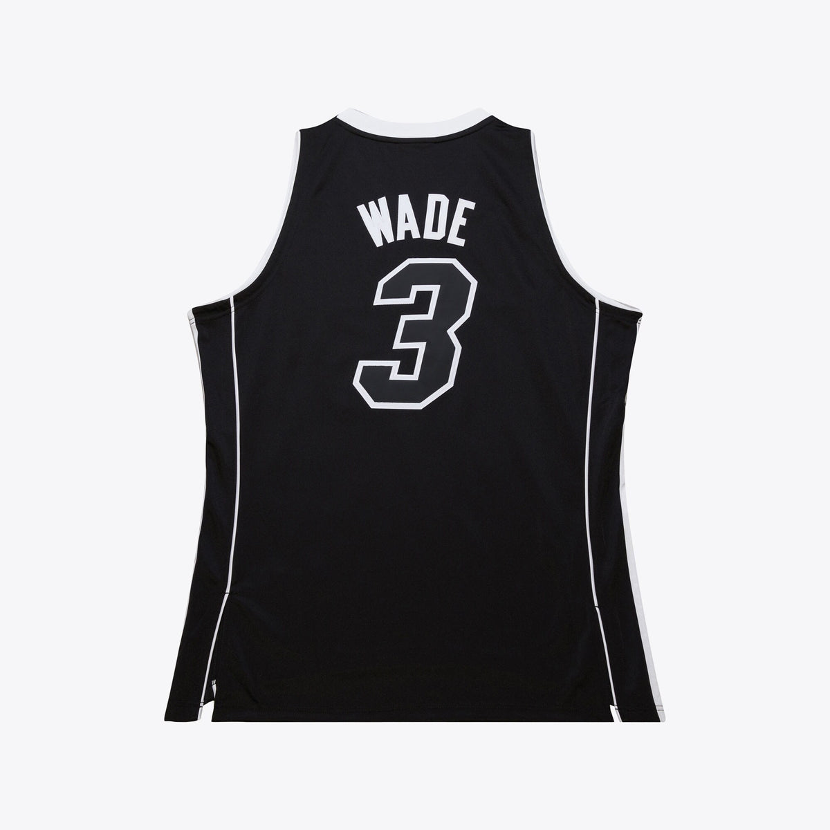 Miami Heat Mitchell & Ness Dwyane Wade 2011 Dark Alternate Authentic Jersey - Black