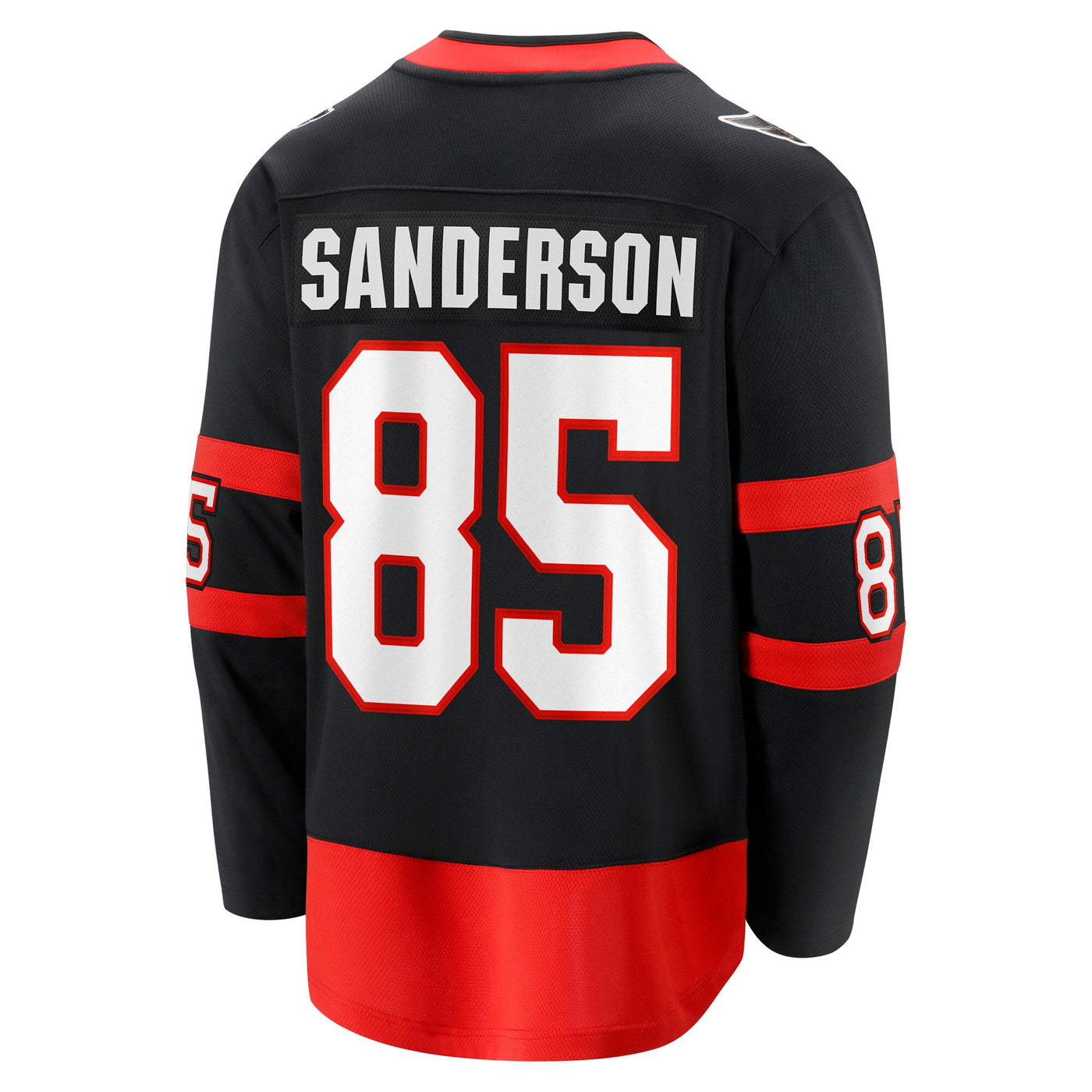 Ottawa Senators Jake Sanderson Fanatics Black Home Breakaway Jersey