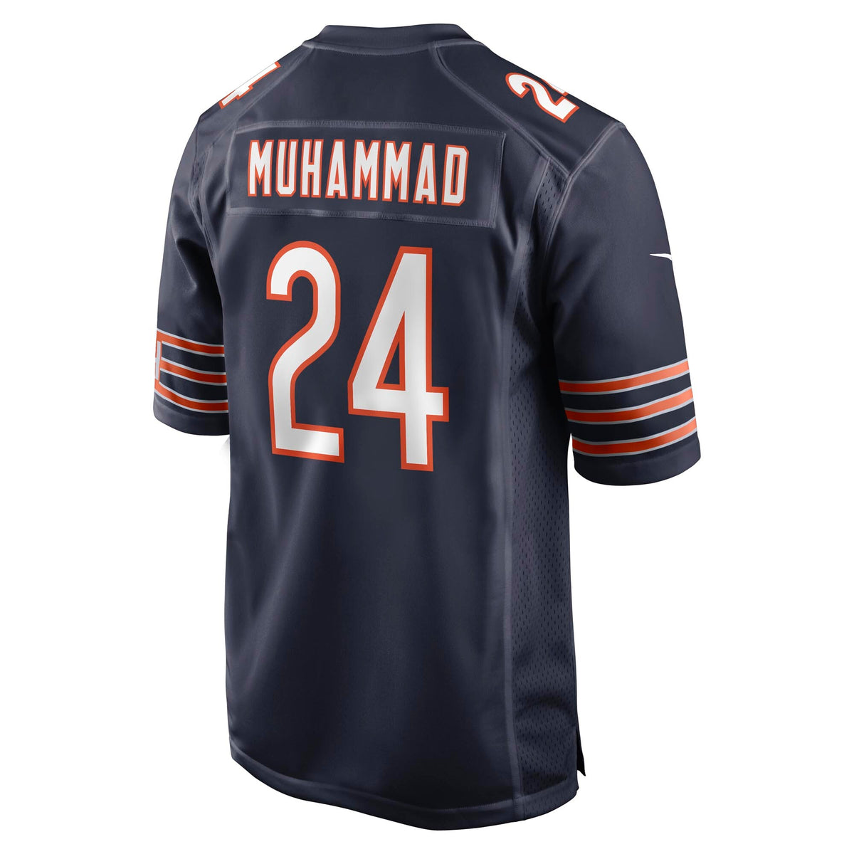 Chicago Bears Malik Muhammad Navy Team Game Jersey