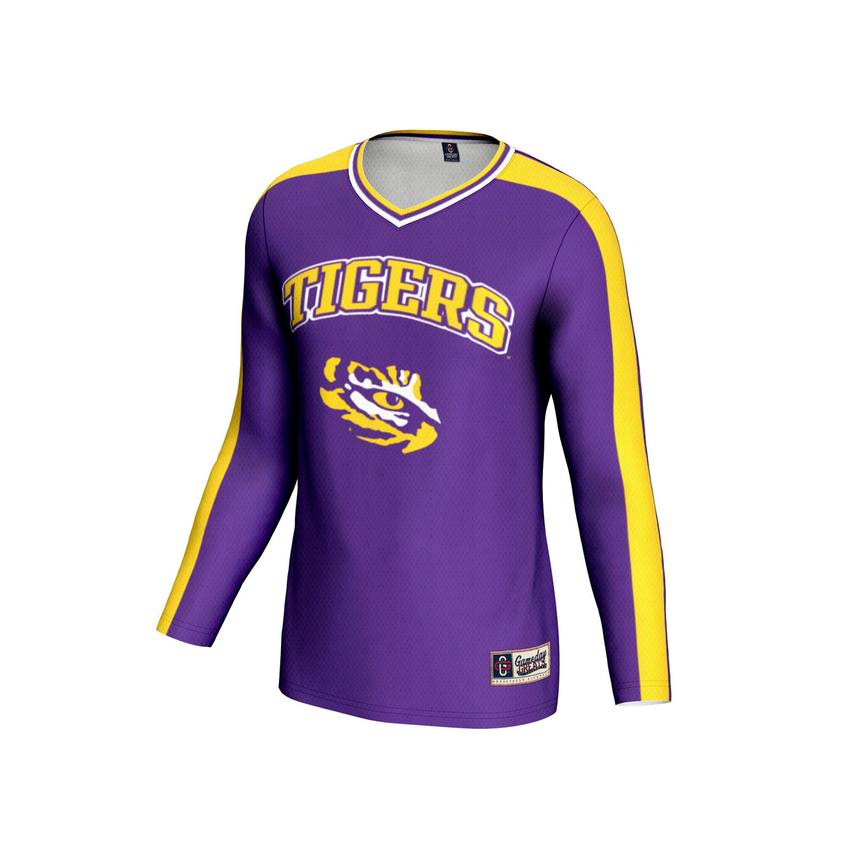 LSU Tigers GameDay Greats #1 Lightweight Volleyball Fashion Jersey - Purple