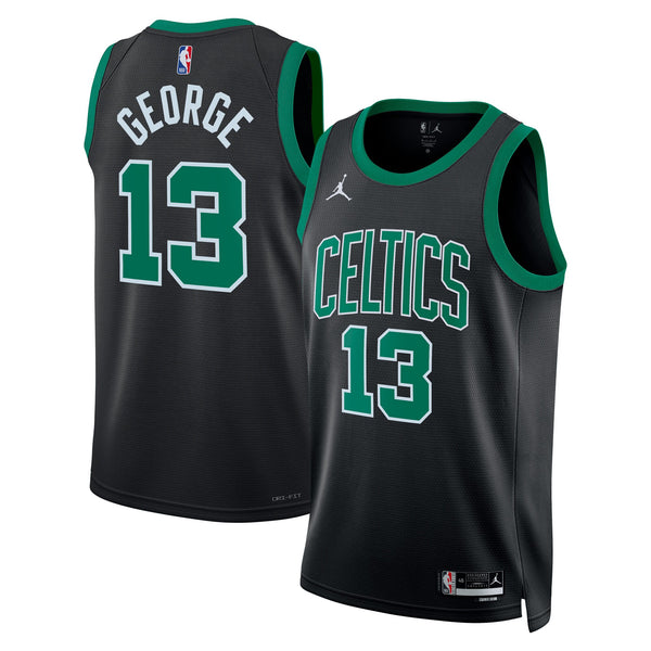 Boston Celtics Jordan Brand Statement Edition Swingman Jersey - Black - Paul George