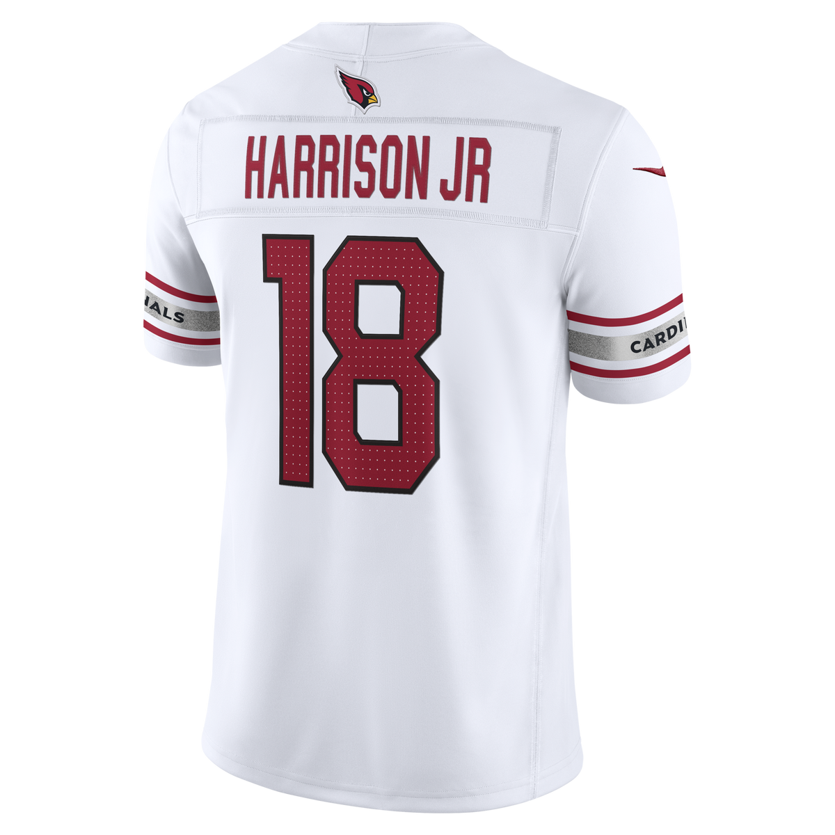 Arizona Cardinals Marvin Harrison Jr. White Vapor F.U.S.E. Stitched Limited Jersey