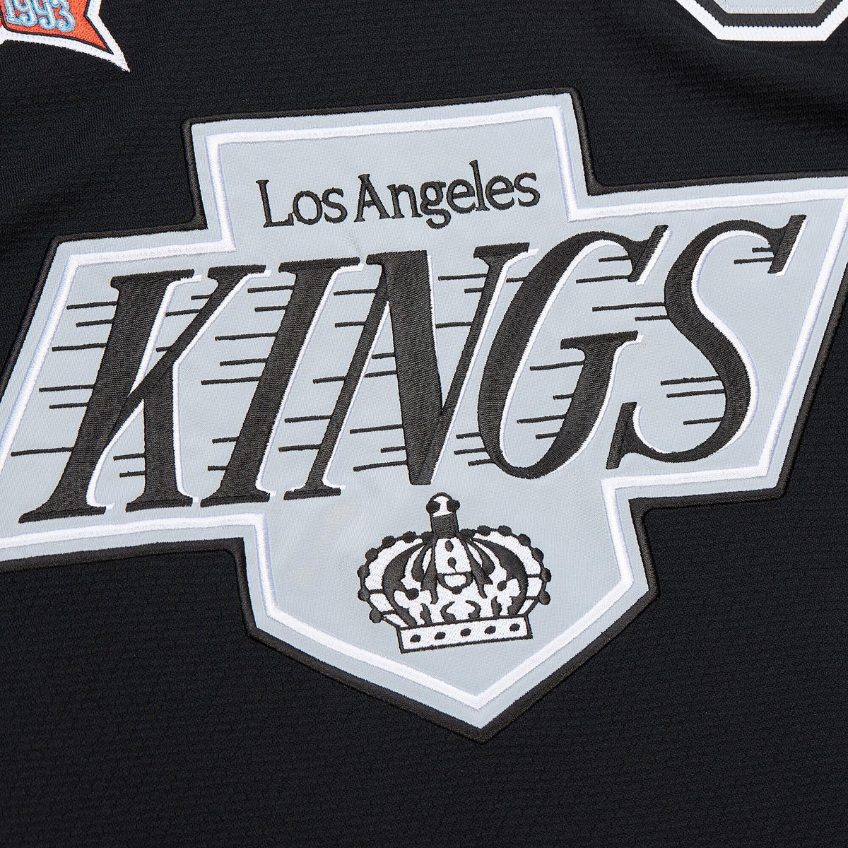 Los Angeles Kings Wayne Gretzky Mitchell & Ness Black Big & Tall 1992/93 Blue Line 2.0 Jersey