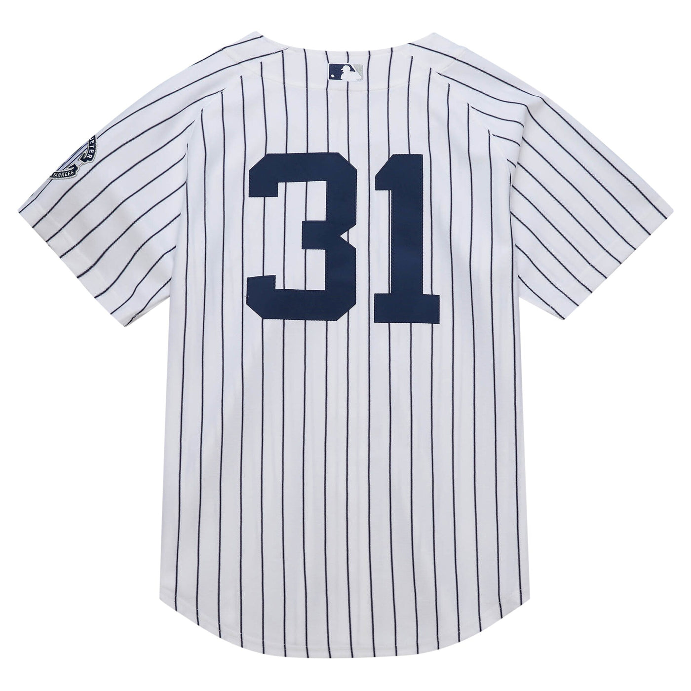 New York Yankees Ichiro Suzuki Mitchell & Ness White 2014 Cooperstown Collection Authentic Throwback Jersey