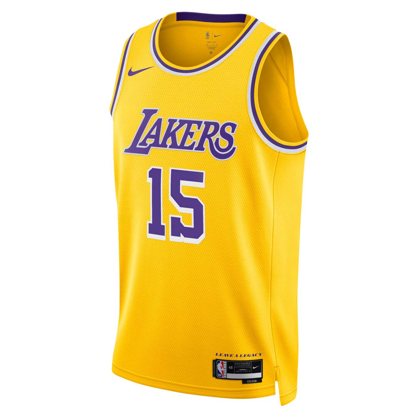 Los Angeles Lakers Nike Icon Edition Swingman Jersey - Gold - Austin Reaves