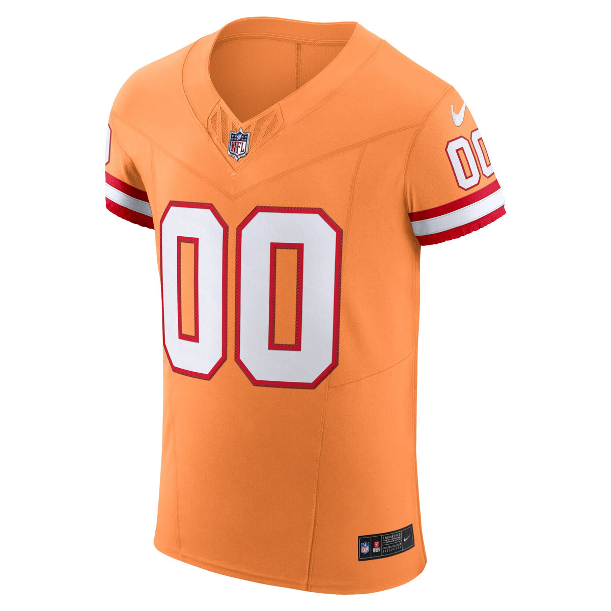 Tampa Bay Buccaneers Orange Vapor F.U.S.E. Elite Custom Jersey