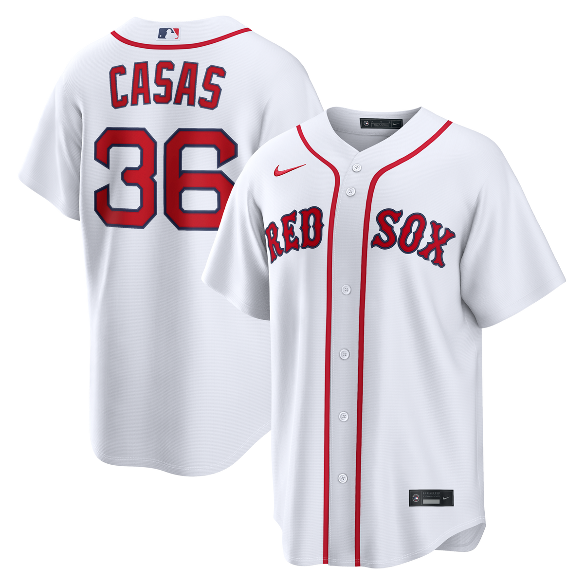 Boston Red Sox Triston Casas White Home Replica Jersey