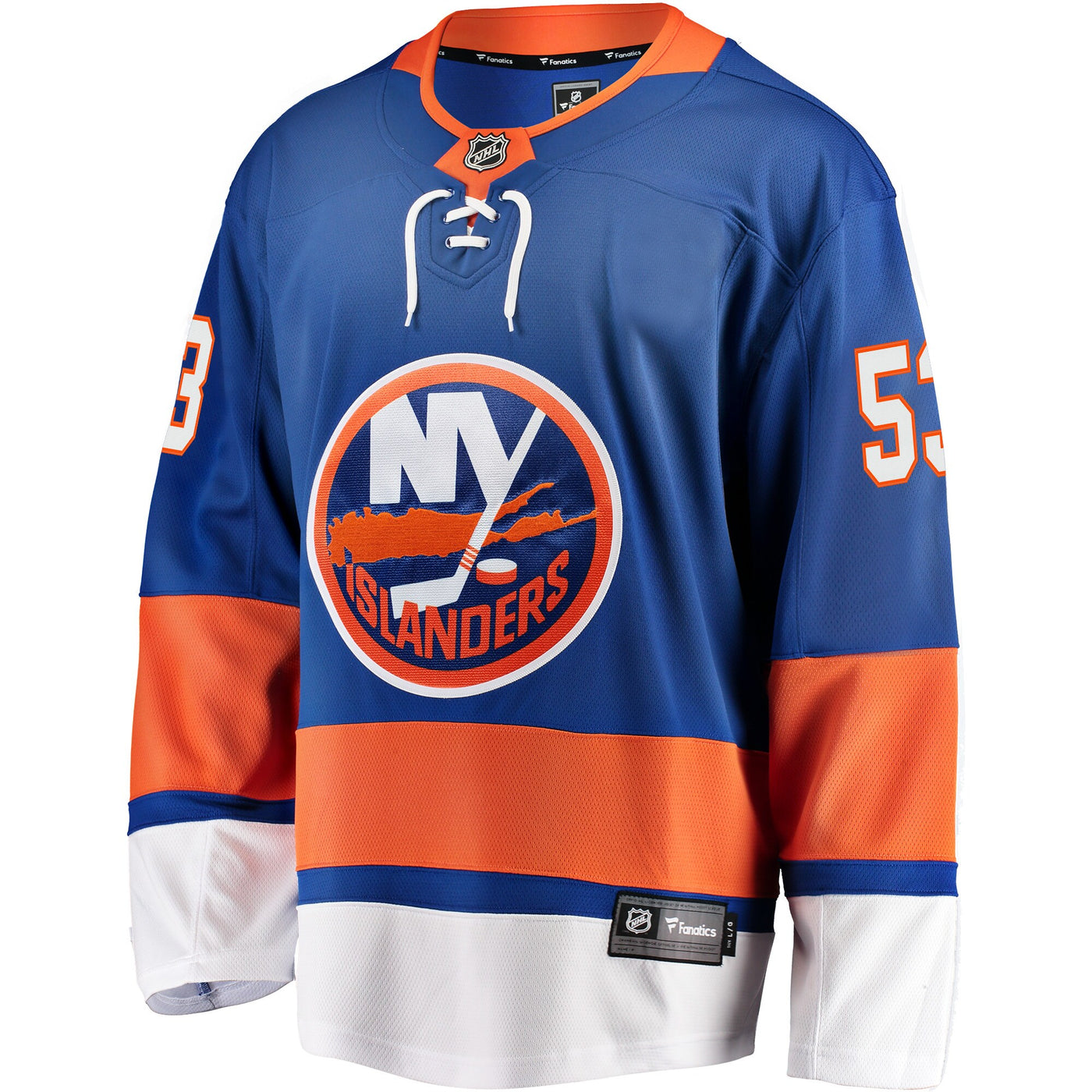 New York Islanders Casey Cizikas Fanatics Royal Breakaway Player Jersey