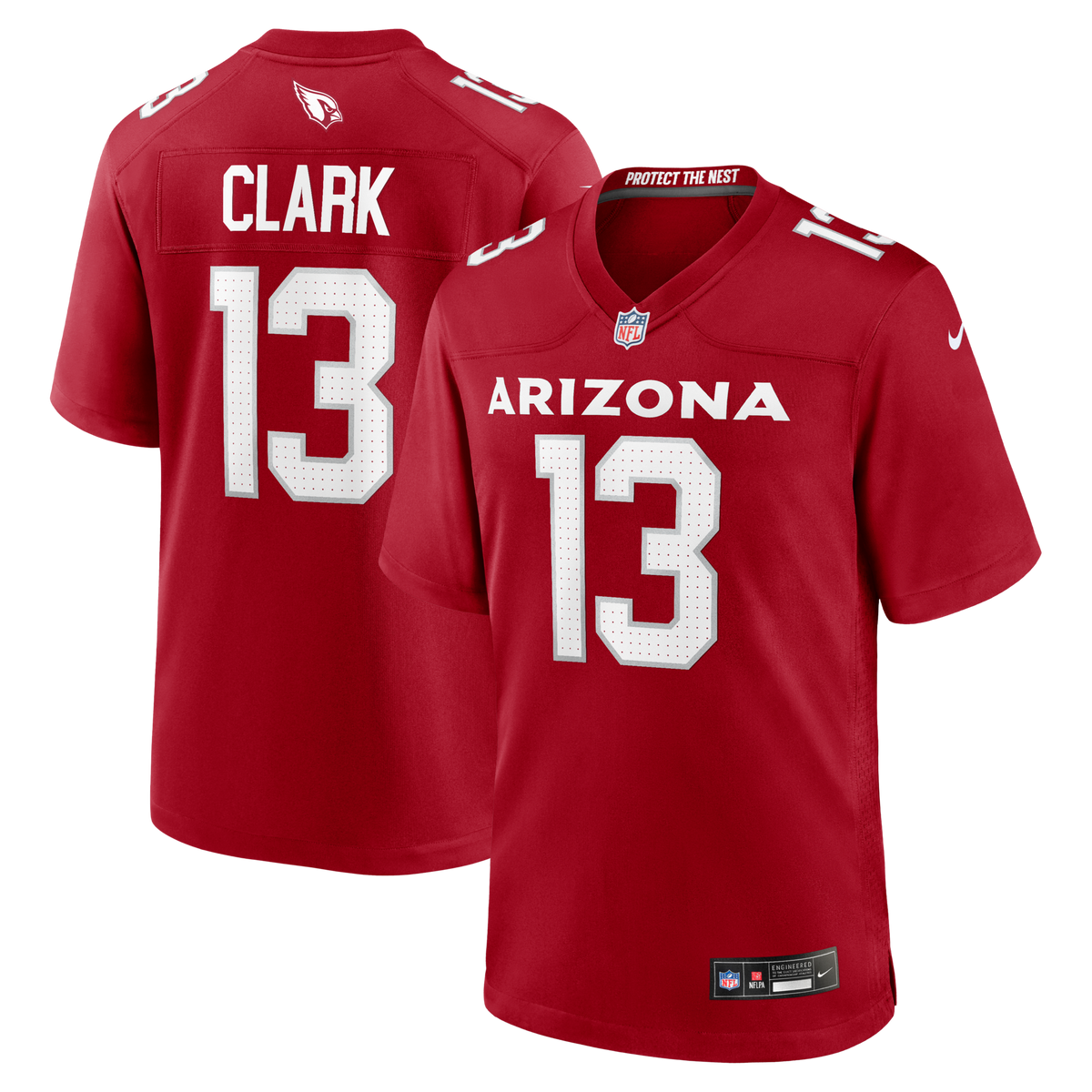 Arizona Cardinals Kei'Trel Clark Cardinal Game Jersey