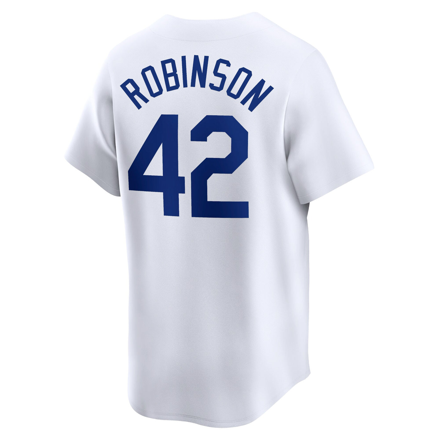 Brooklyn Dodgers Jackie Robinson Nike White Throwback Cooperstown Collection Limited Jersey