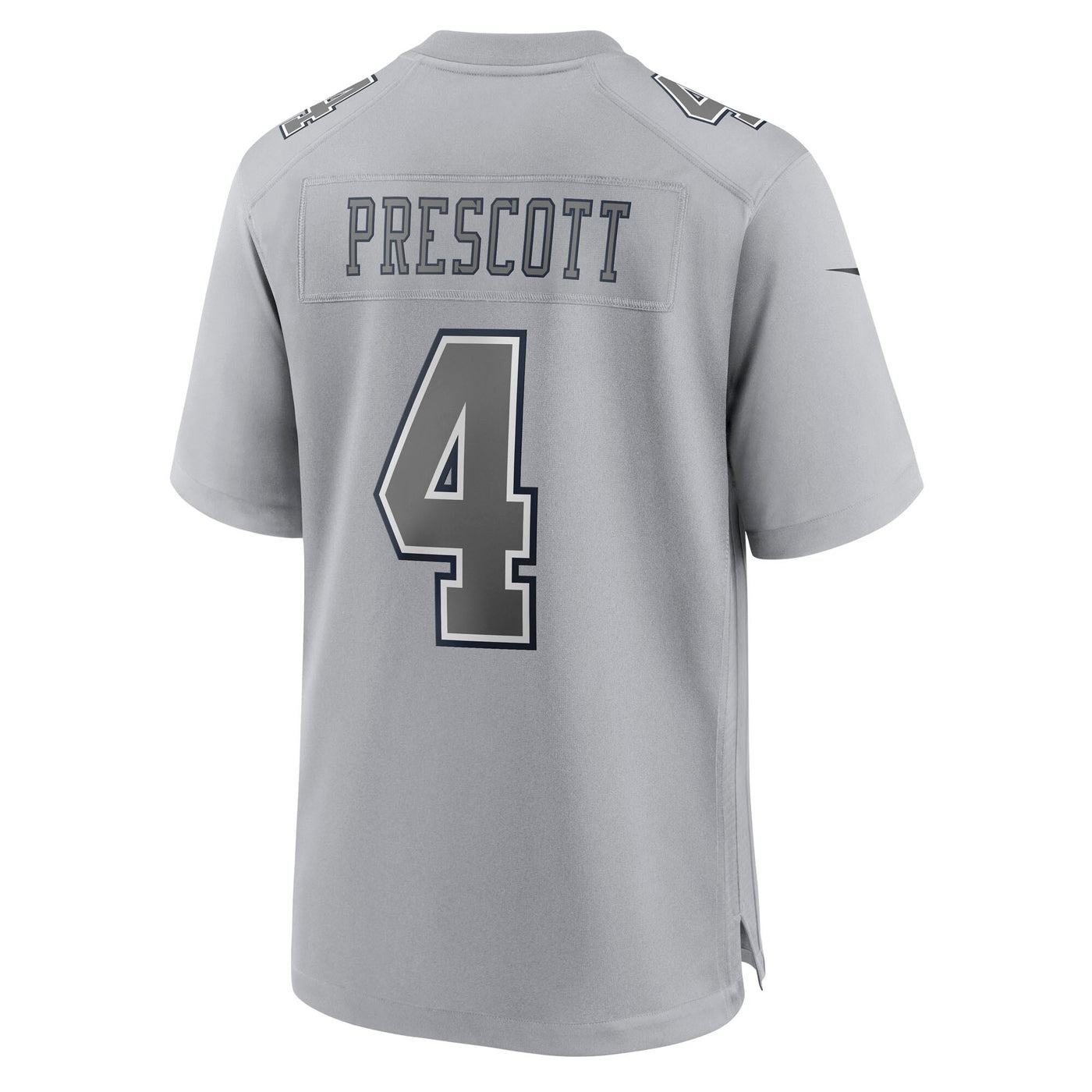 Dallas Cowboys Dak Prescott Nike Gray Atmosphere Fashion Game Jersey