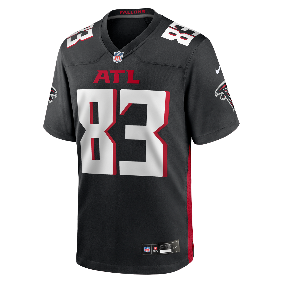 Atlanta Falcons Deven Thompkins Black Team Game Jersey