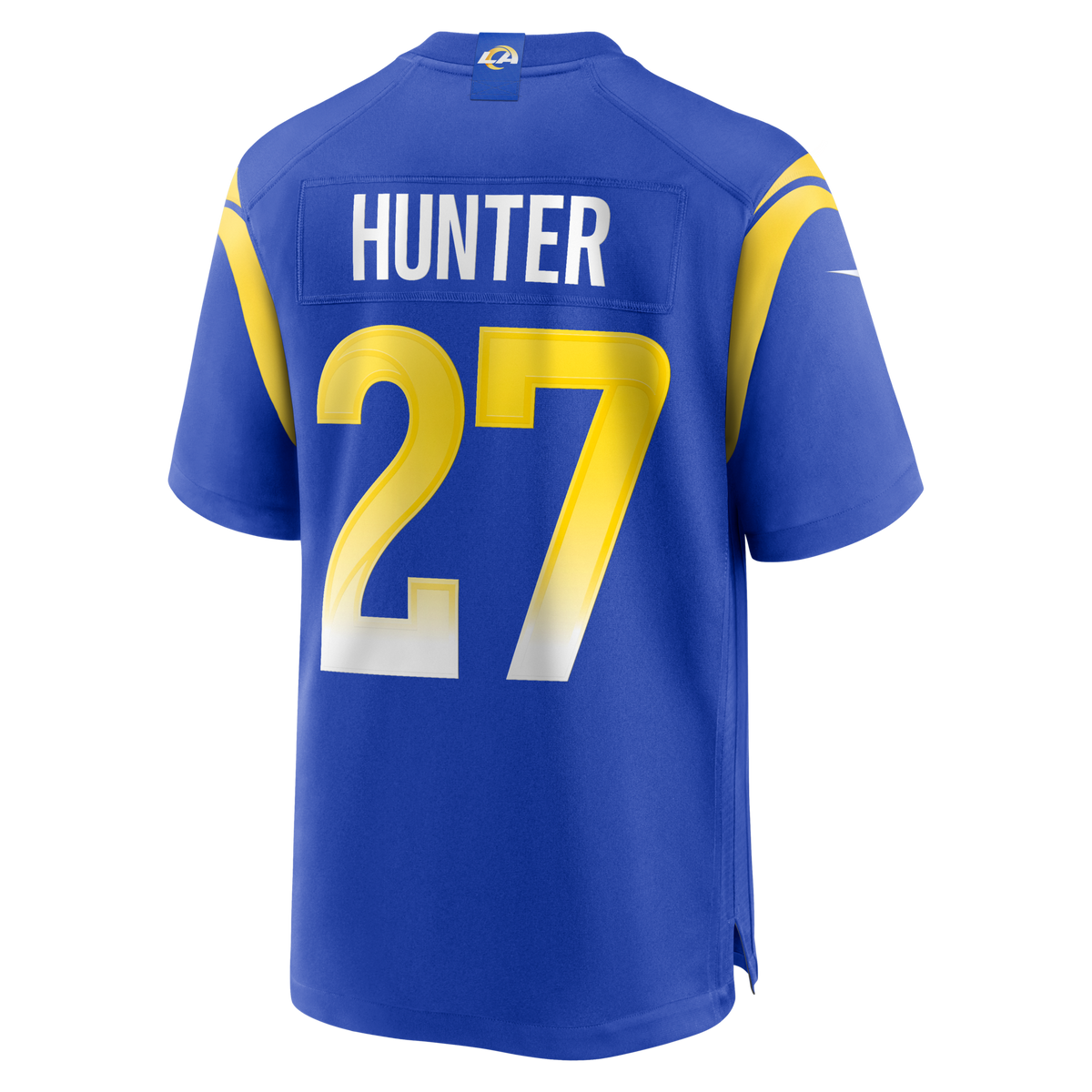 Los Angeles Rams Jarquez Hunter Royal Team Game Jersey