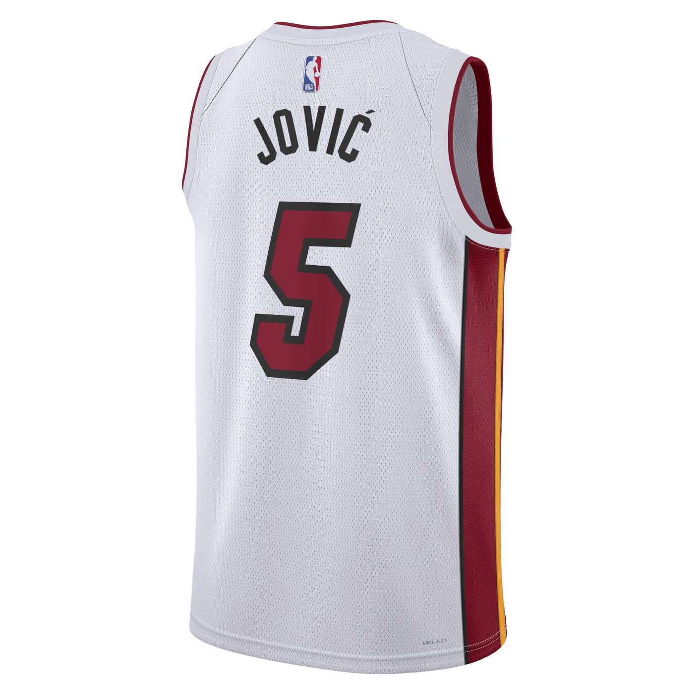 Miami Heat Nike Association Edition Swingman Jersey - White - Nikola Jović