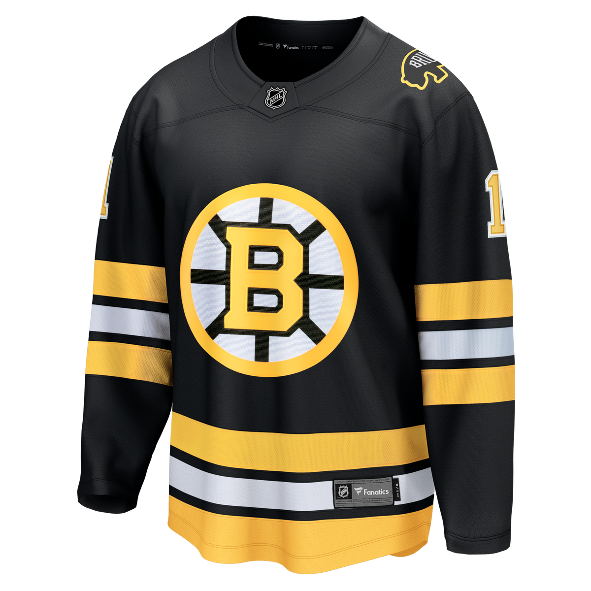 Boston Bruins Jeremy Swayman Fanatics Black Home Breakaway Jersey