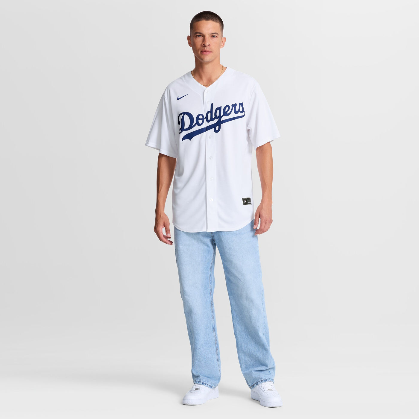 Los Angeles Dodgers Andy Pages Nike White Home Replica Jersey