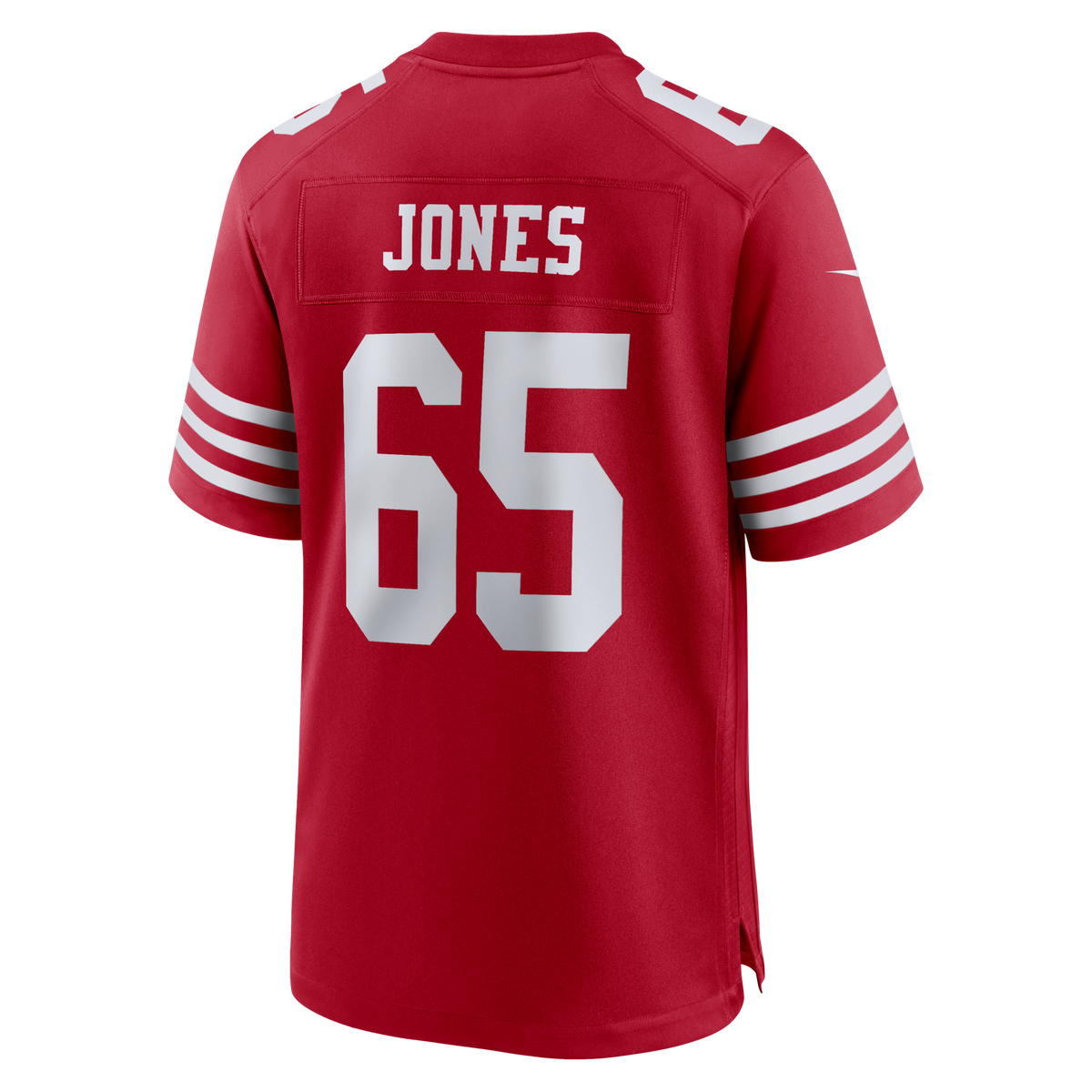 San Francisco 49ers Robert Jones Scarlet Team Game Jersey