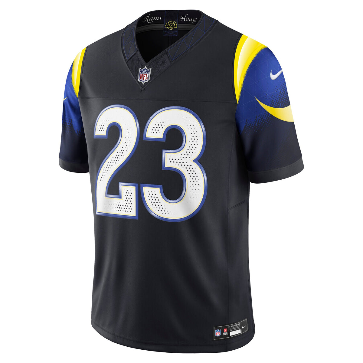 Los Angeles Rams Kyren Williams Midnight Blue 2025 Rivalries Collection Stitched Limited Jersey