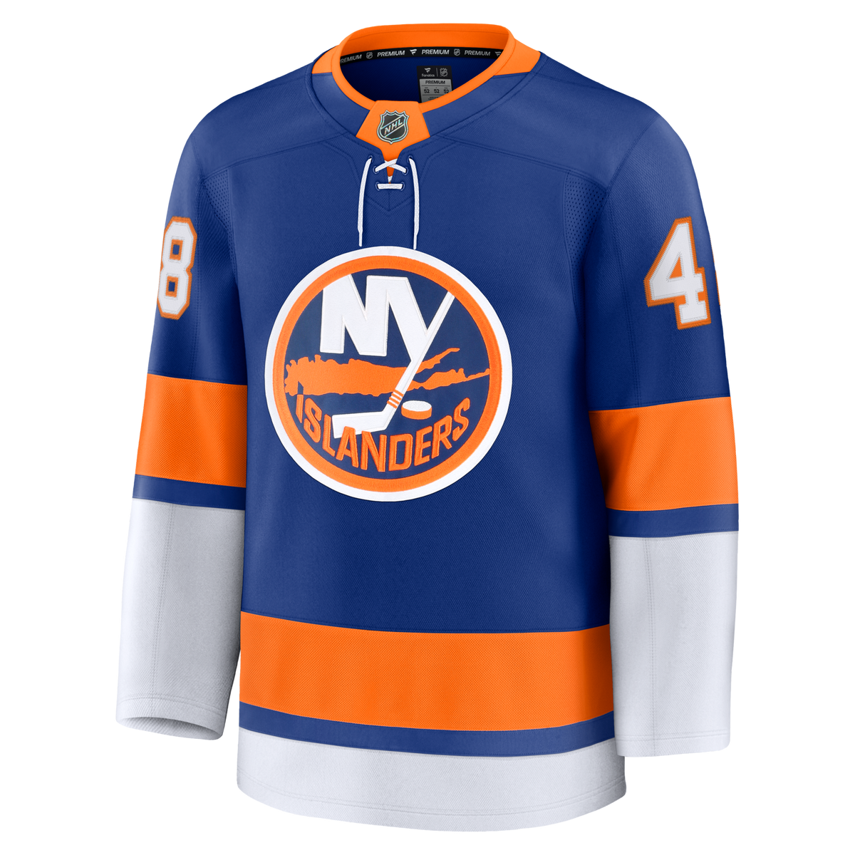 New York Islanders Matthew Schaefer Fanatics Royal Home Premium Jersey