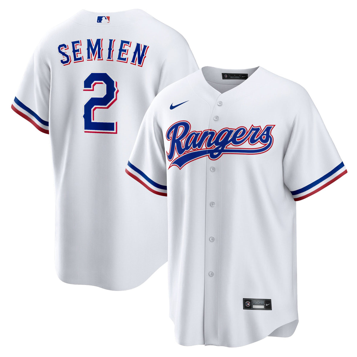 Texas Rangers Marcus Semien White Home Replica Player Jersey