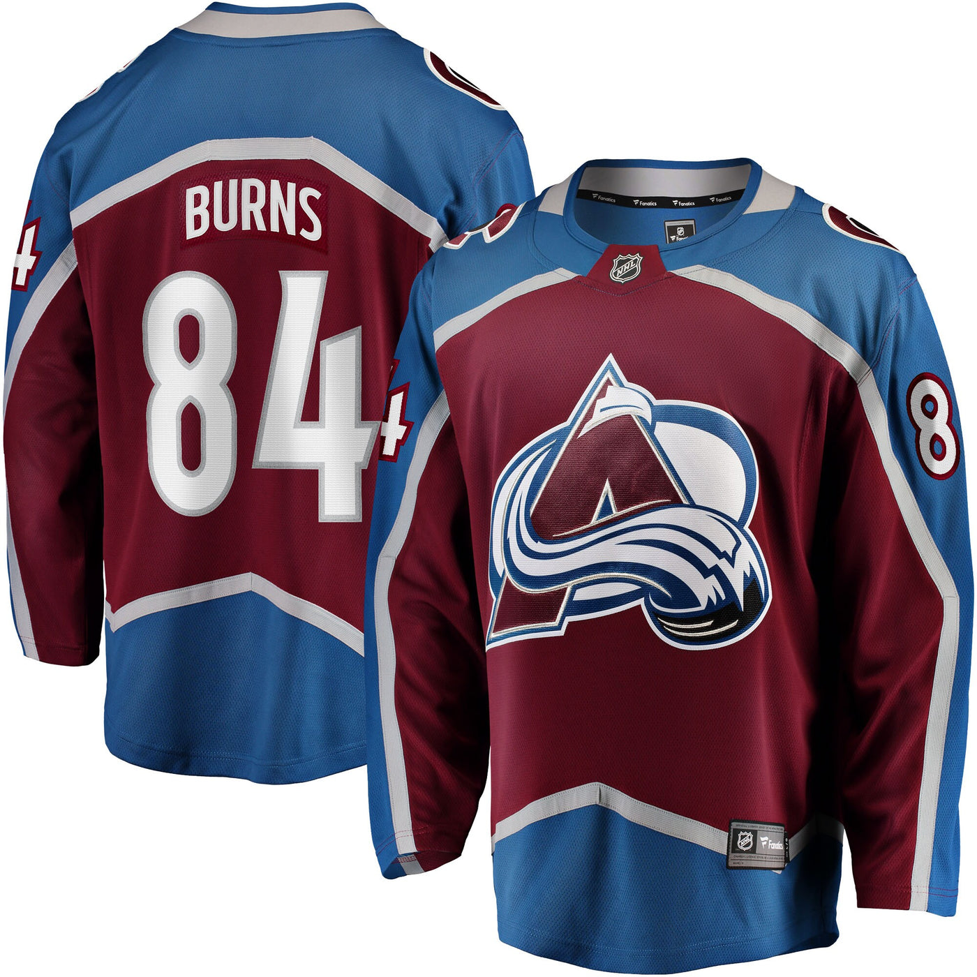 Colorado Avalanche Brent Burns Fanatics Burgundy Home Breakaway Jersey