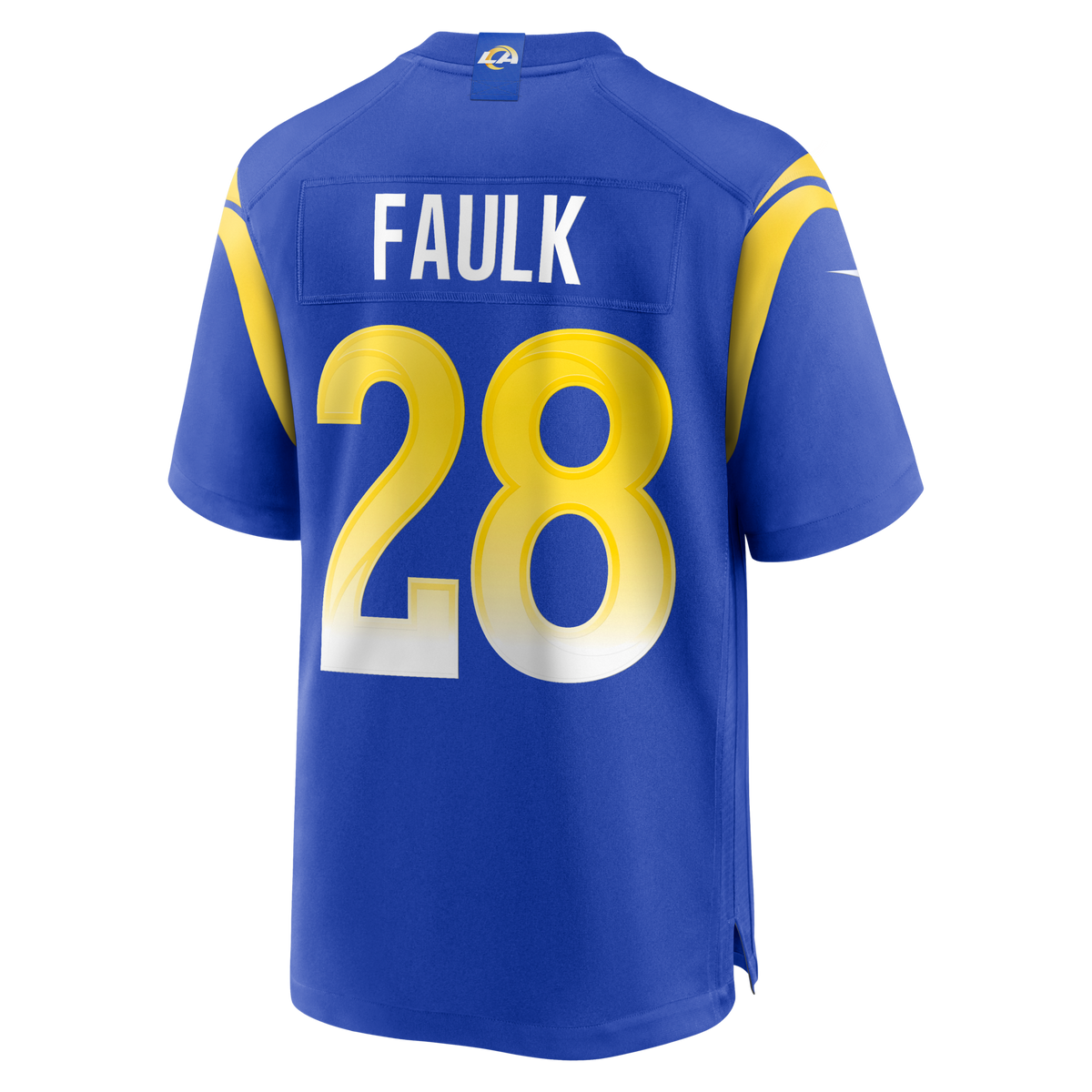 Los Angeles Rams Marshall Faulk Royal Game Retired Player Jersey
