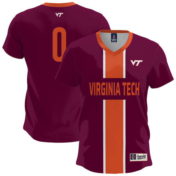 GameDay Greats Maroon Virginia Tech Hokies Lightweight Soccer Fashion Jersey
