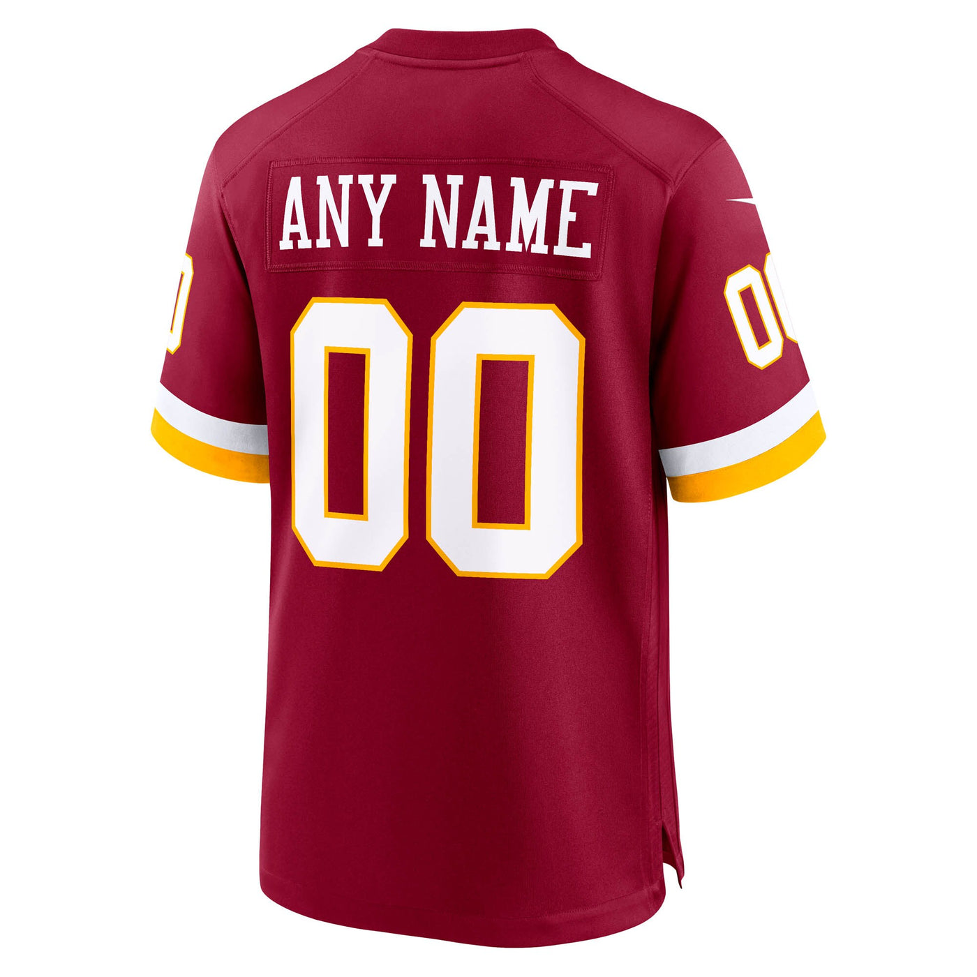 Washington Commanders Nike Burgundy Custom Game Jersey