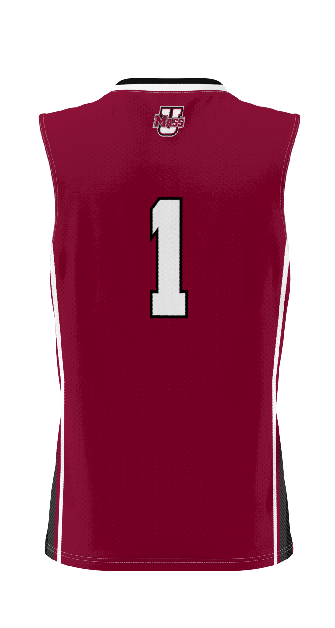 #1 UMass Minutemen GameDay Greats Lightweight Basketball Jersey - Maroon