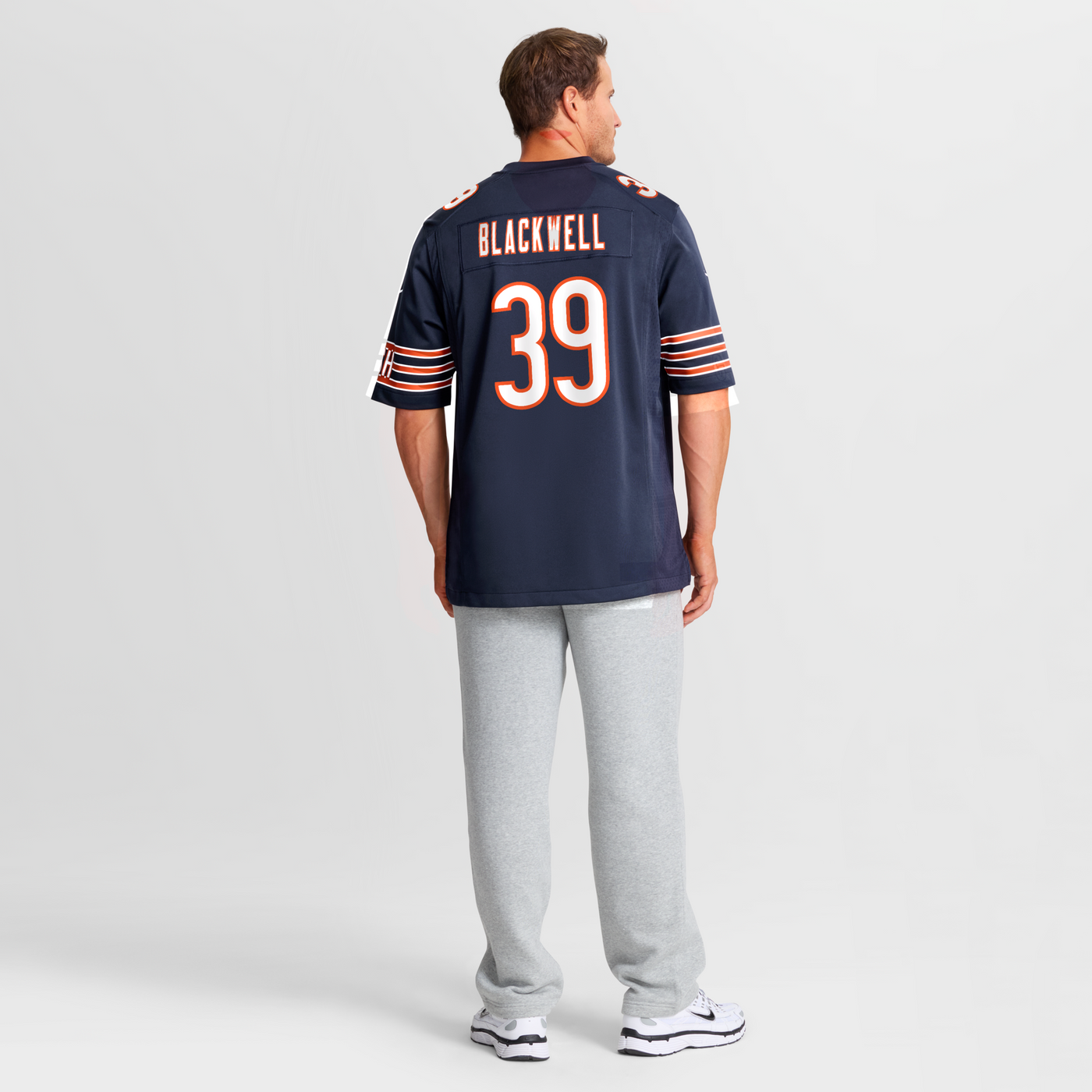 Chicago Bears Josh Blackwell Nike Navy Game Player Jersey