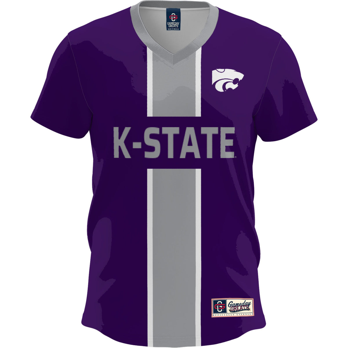 Kansas State Wildcats GameDay Greats Lightweight Soccer Fashion Jersey - Purple