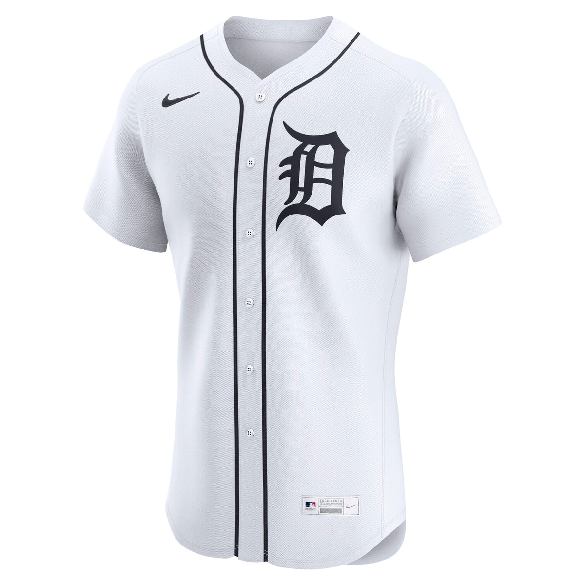 Detroit Tigers White Home Elite Jersey