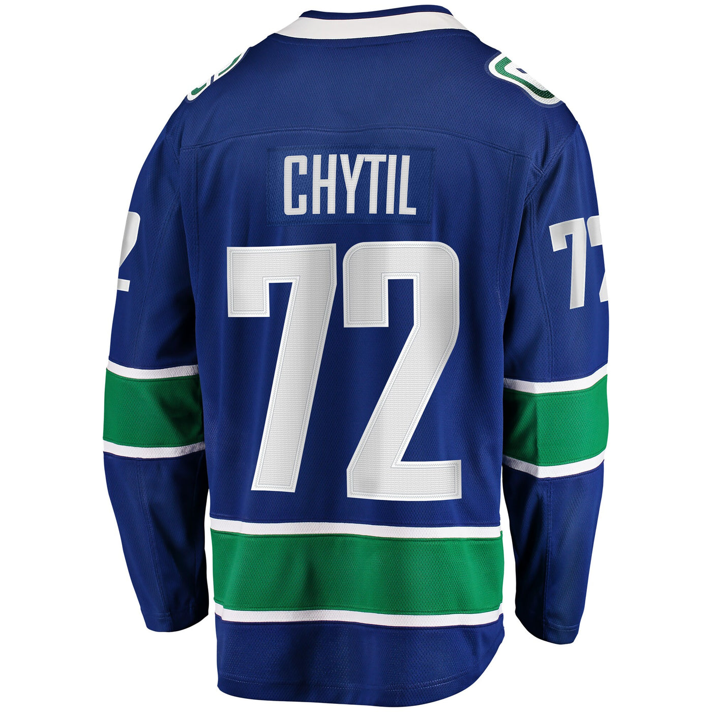 Vancouver Canucks Filip Chytil Fanatics Blue Home Breakaway Jersey