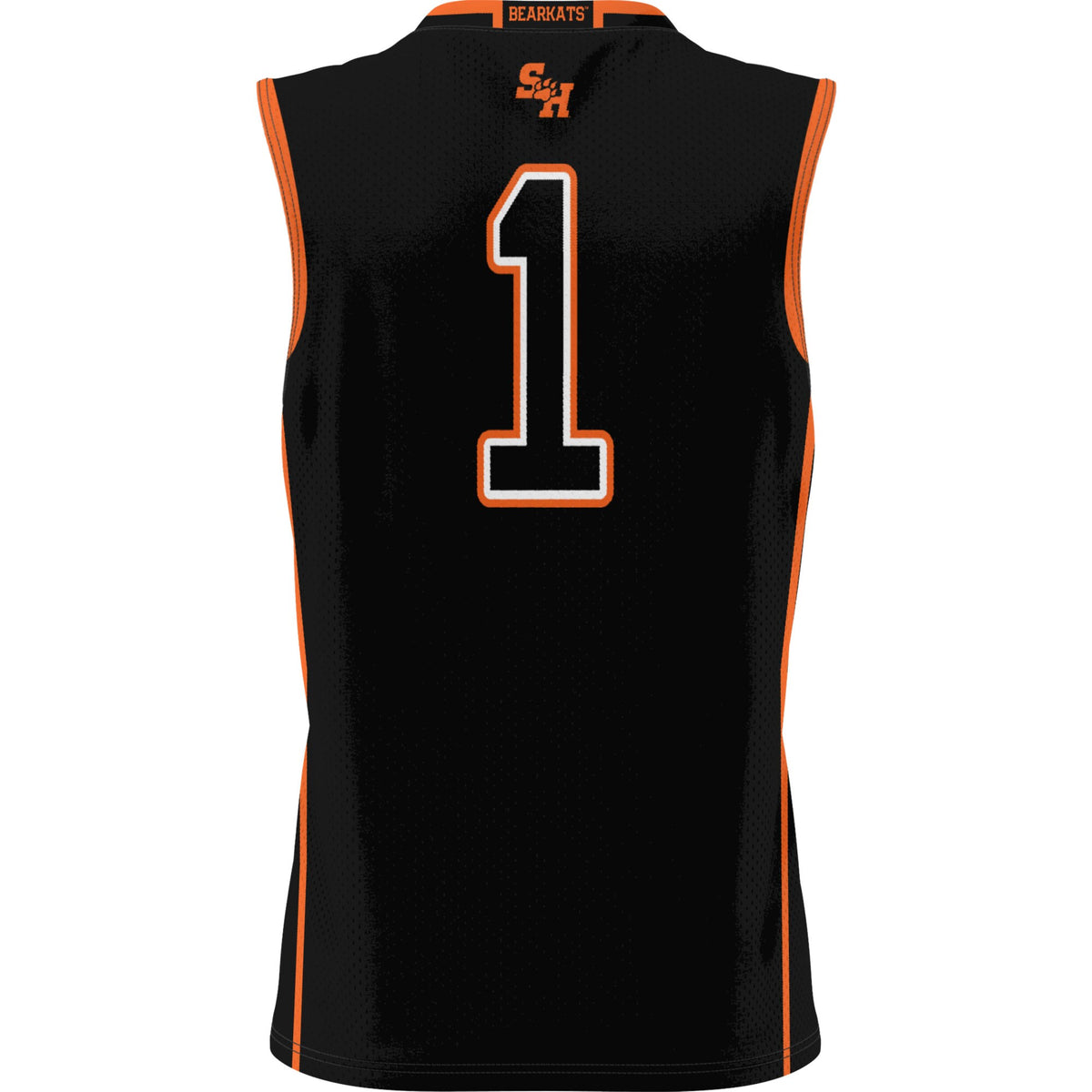 #1 Sam Houston State Bearkats GameDay Greats Replica Lightweight Basketball Jersey - Black