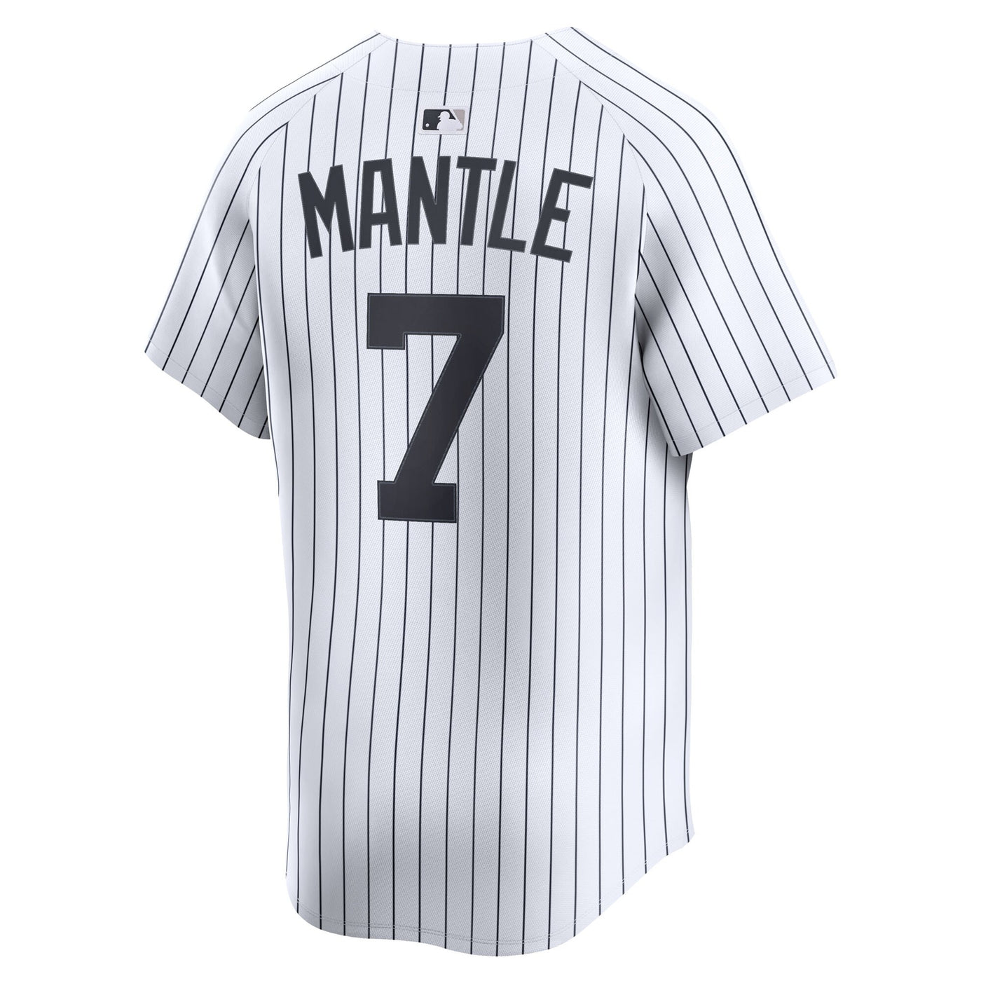 New York Yankees Mickey Mantle Nike White Home Limited Player Jersey
