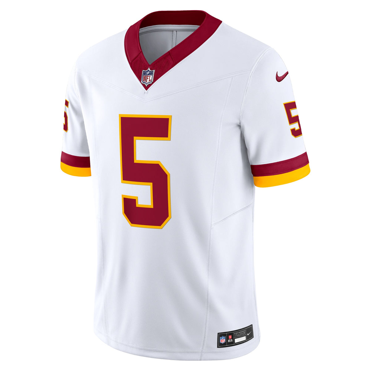 Washington Commanders Jayden Daniels White Vapor F.U.S.E. Limited Super Bowl Era Jersey