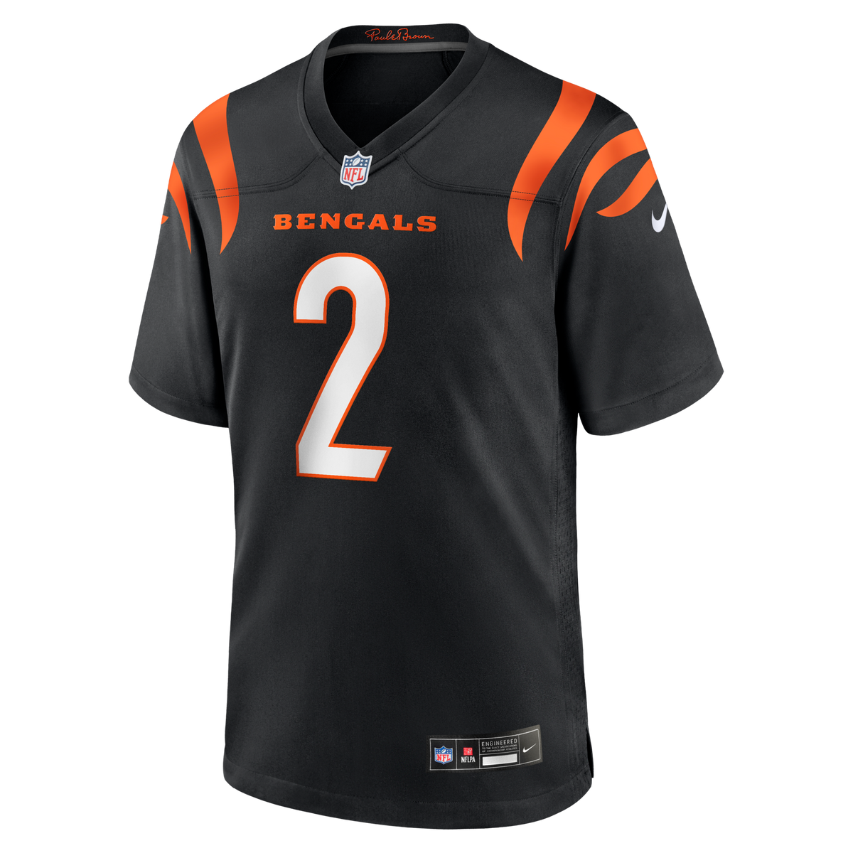Cincinnati Bengals Evan McPherson Black Game Jersey