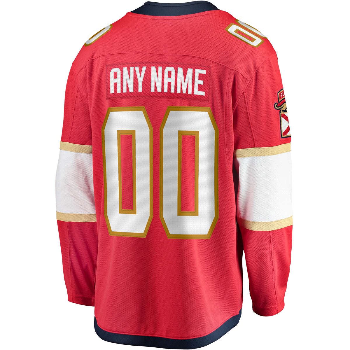 Florida Panthers Fanatics Red Home Breakaway Custom Jersey
