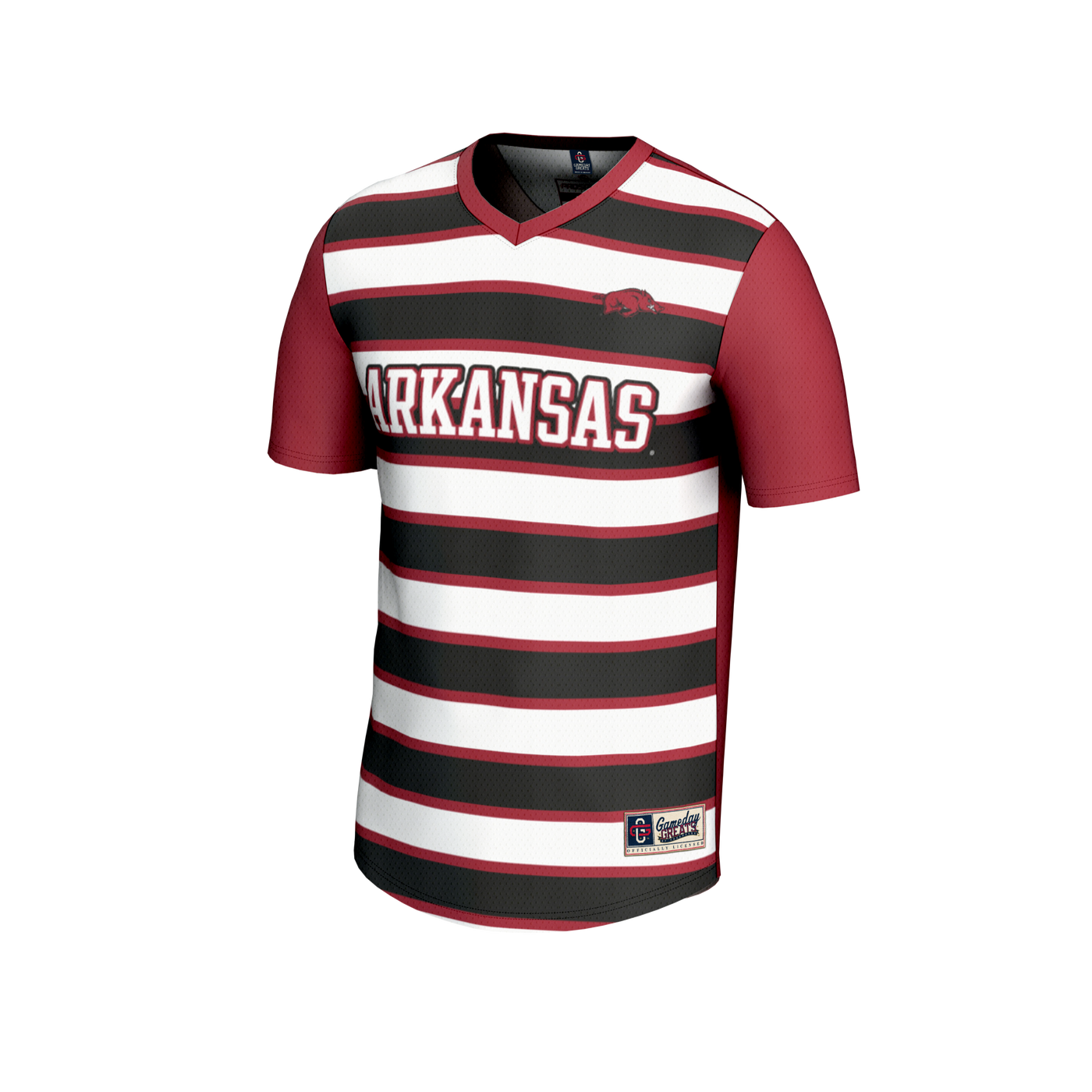 GameDay Greats #1 Cardinal Arkansas Razorbacks Lightweight Soccer Fashion Jersey
