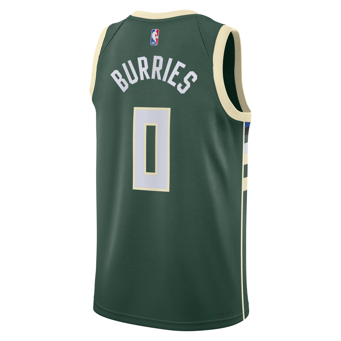 Milwaukee Bucks Nike Icon Swingman Jersey - Green - Brayden Burries