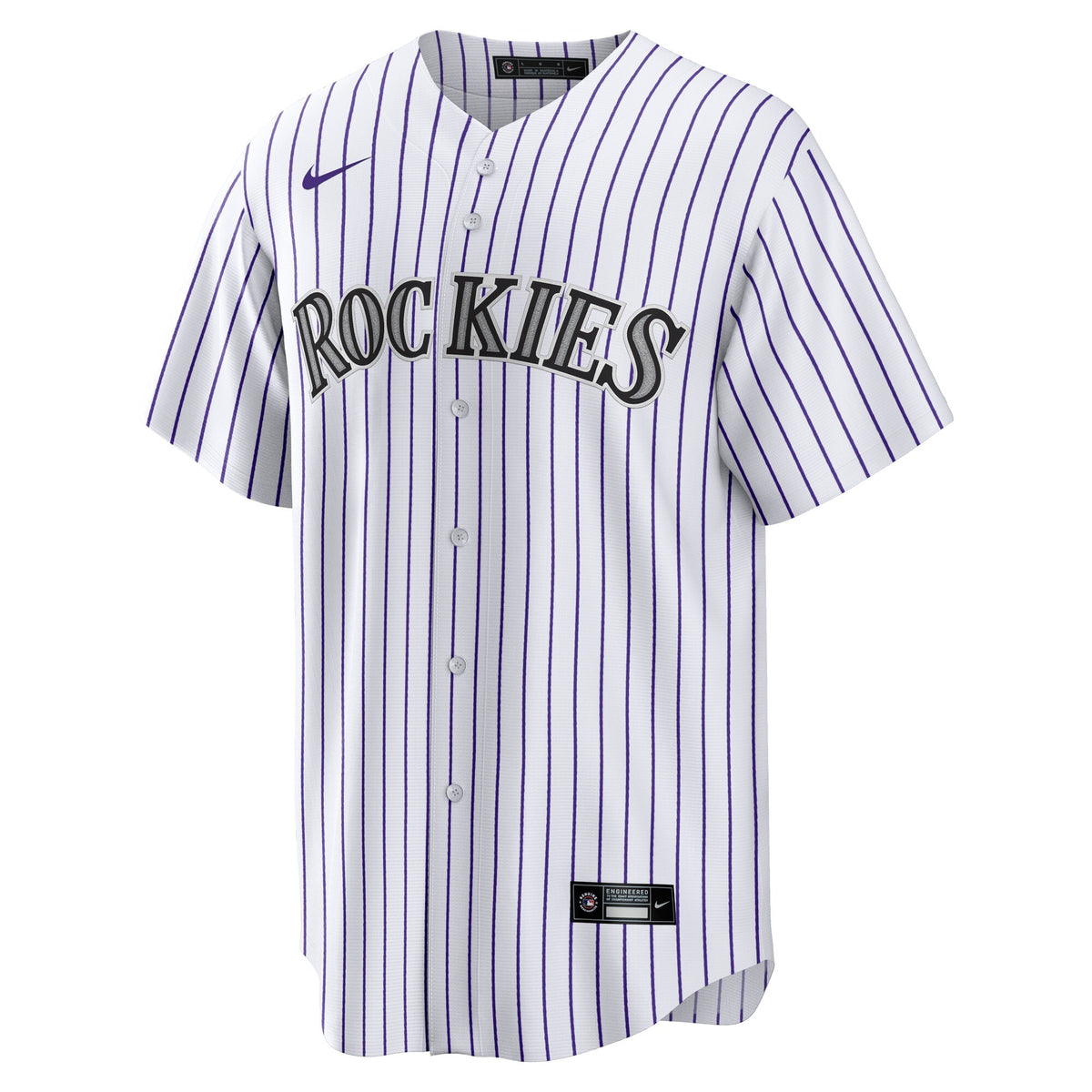 Colorado Rockies Jordan Beck White Home Replica Jersey