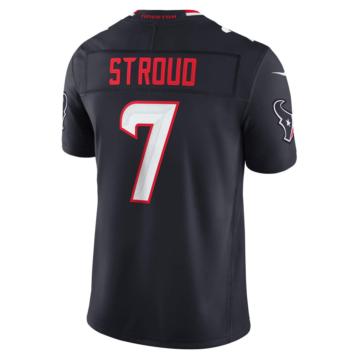 Houston Texans C.J. Stroud Navy Team Vapor F.U.S.E. Stitched Limited Jersey