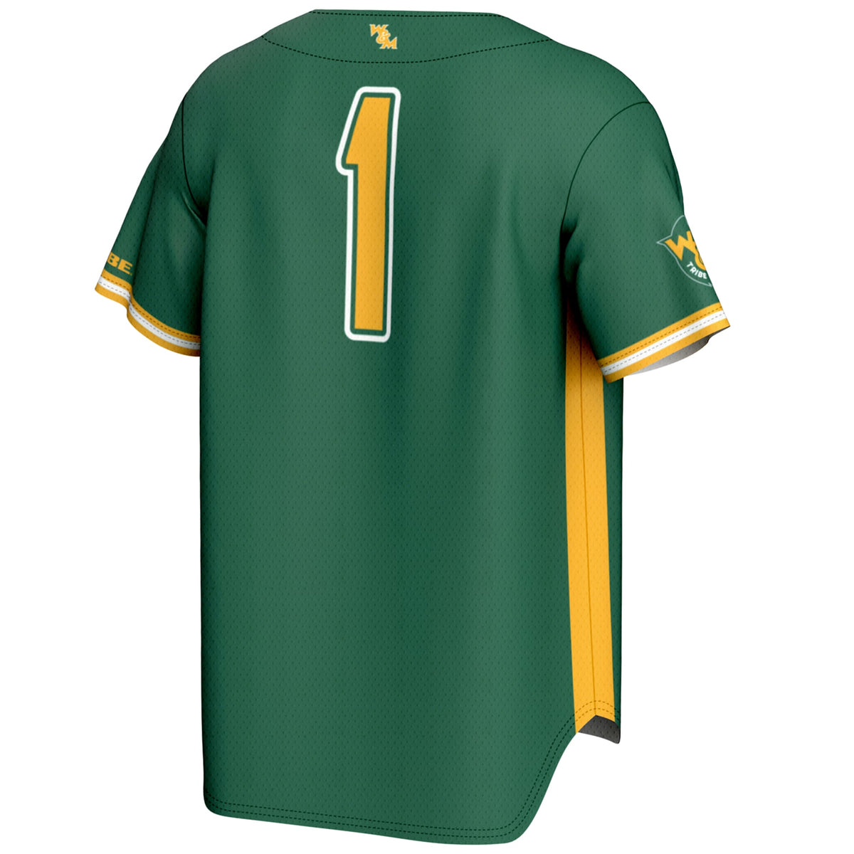 #1 William & Mary Tribe GameDay Greats Lightweight Baseball Fashion Jersey - Green