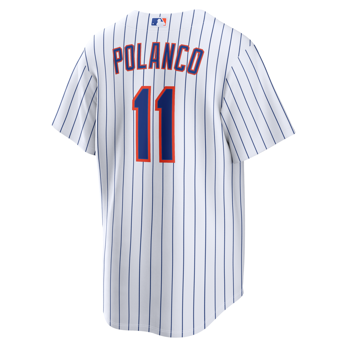 New York Mets Jorge Polanco White Home Replica Jersey