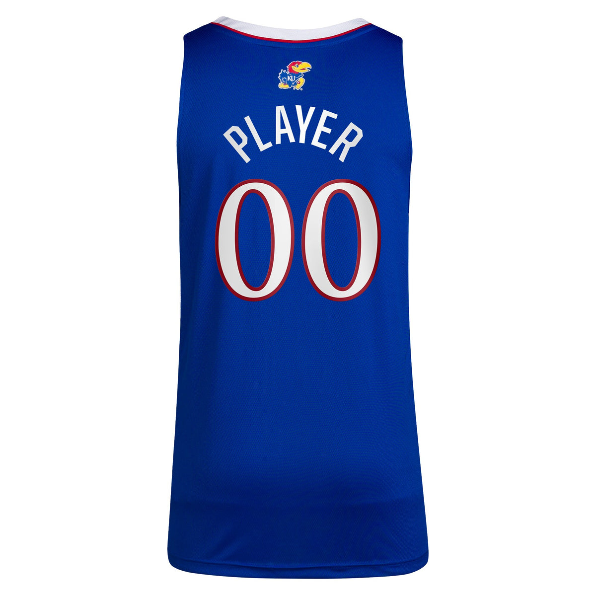 Kansas Jayhawks Pick-A-Player NIL Basketball Jersey - Royal