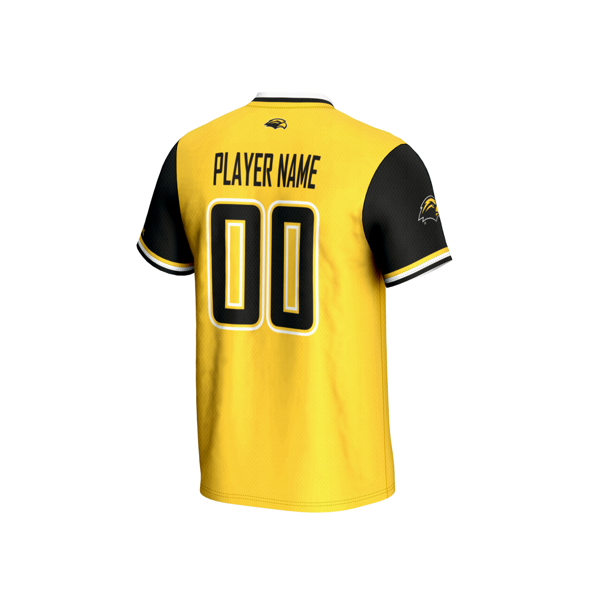 Southern Miss Golden Eagles GameDay Greats NIL Pick-A-Player Lightweight Softball Jersey - Gold