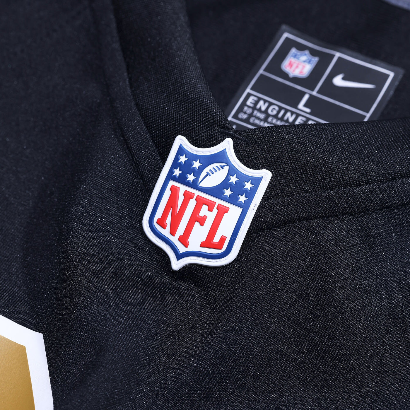 New Orleans Saints Alvin Kamara Nike Black Alternate Game Jersey