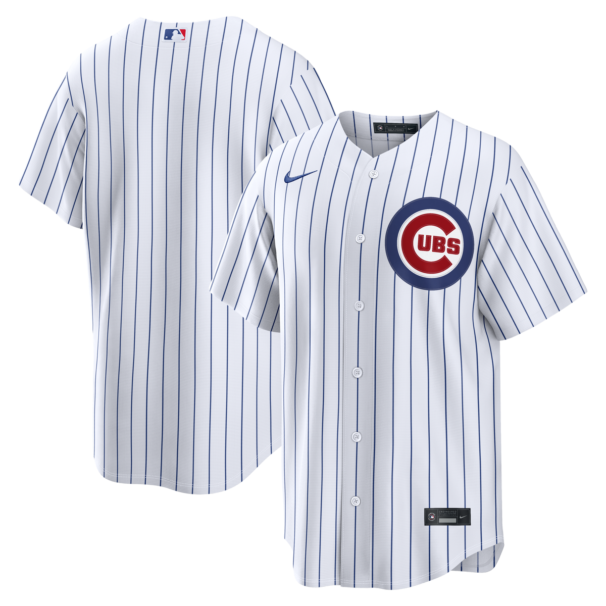 Chicago Cubs White Home Replica Jersey