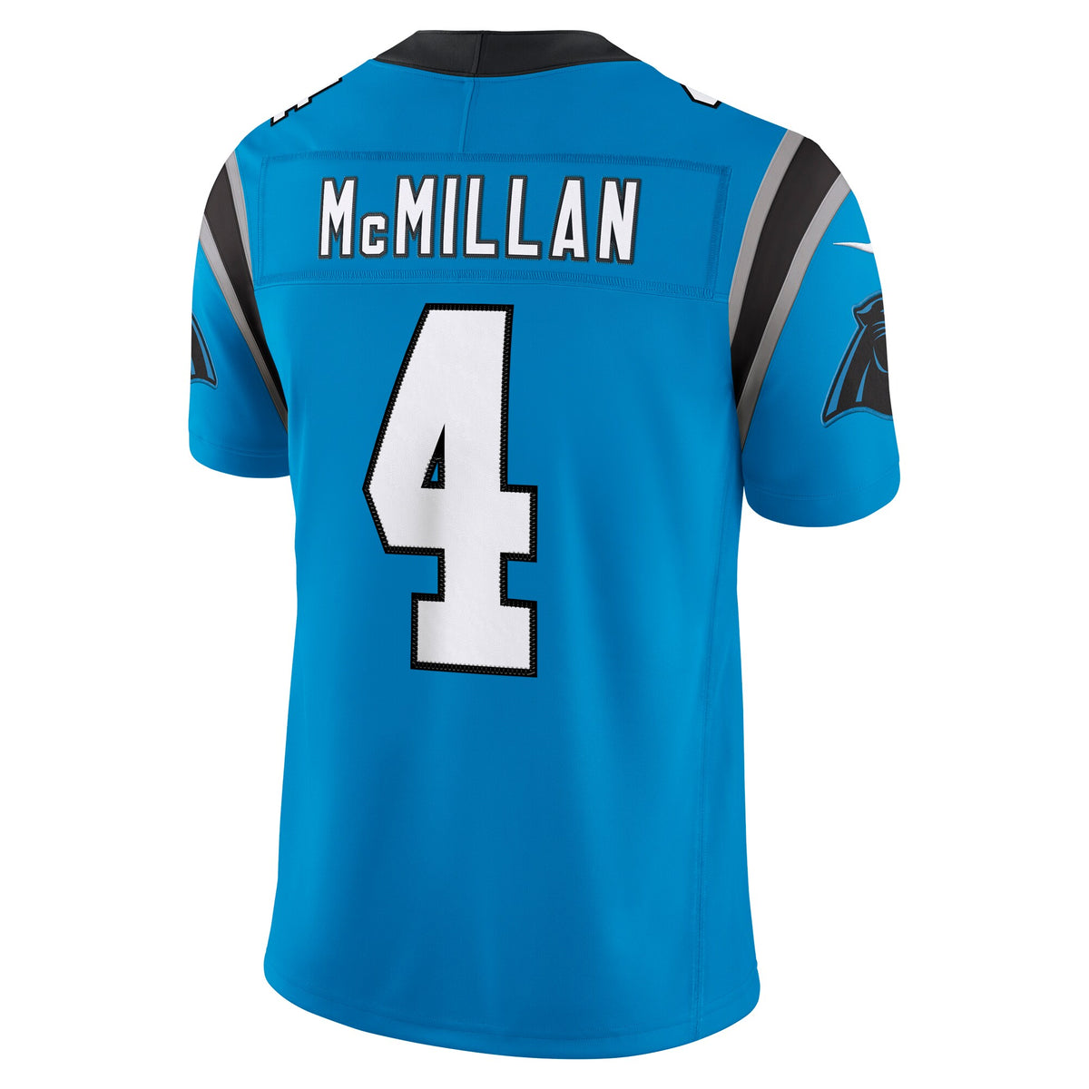 Carolina Panthers Tetairoa McMillan Blue Alternate Vapor F.U.S.E. Stitched Limited Jersey